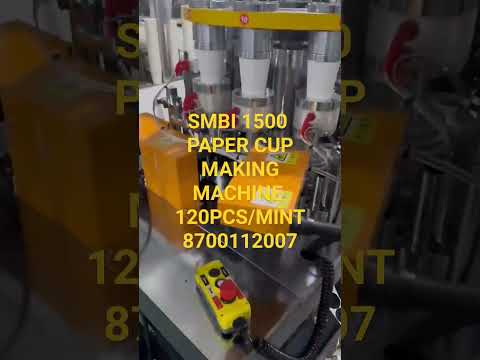 PAPER CUP MAKING MACHINE SMBI 1500