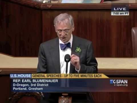 Congressman Blumenaueer Destroys War on Marijuana in Four Minutes