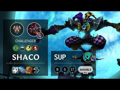 Shaco Support vs Thresh - BR Challenger Patch 10.3