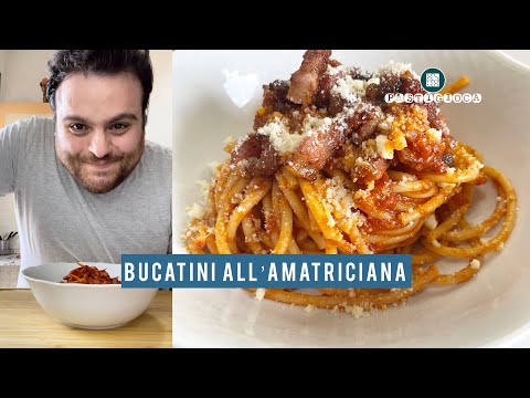 BUCATINI ALL’AMATRICIANA ricetta irresistibile