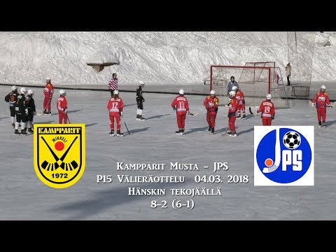 P15 SM-lopputurnaus  Kampparit Musta -  JPS  Välierä 04.03. 2018