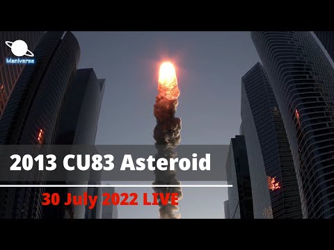 Asteroid 2013 CU83 Live Trajectory | Close Approach on 30 July