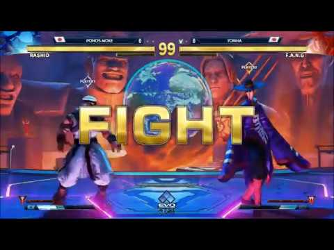 Evo Japan 2018 SFV AE - Moke (Rashid) vs Toriha (F.A.N.G)