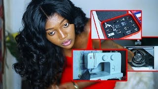 SINGER 1409 SEWING MACHINE REVIEW AFTER 5  MONTHS & HOW TO SET UP FOR WIG MAKING | HEADMISTRESS