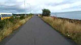 preview picture of video 'Belfast to Jordanstown SUSTRANS CycleWay 93'