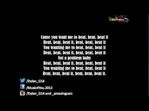 Sean Kingston - Beat It (Ft. Chris Brown & Wiz Khalifa) FULL LYRICS