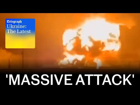 Russian city hit with ‘most massive’ strike of the war | Ukraine: The Latest