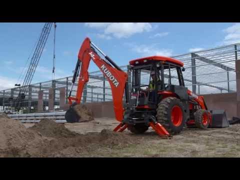 Kubota M62 Tractor-loader-backhoe