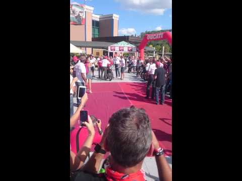 Giancarlo Falappa e Ducati Scrambler