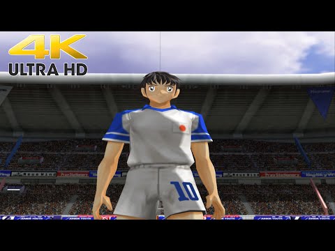 Captain Tsubasa (PS2) Full Gameplay Longplay 4K 60FPS