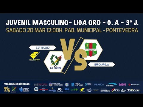 JUV MASC | SD TEUCRO A VOZ Y SONIDO PRODUCCIONES - BALONMAN CHAPELA