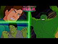 All The Transformations From The Incredible Hulk Cartoon Series 1996 1997
