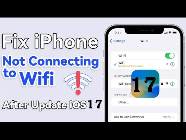 iPhone not connecting to Wi-Fi