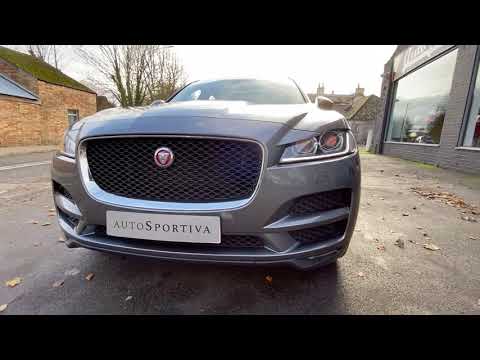 Jaguar F-PACE 2.0d Portfolio Auto AWD 2018 Walkaround