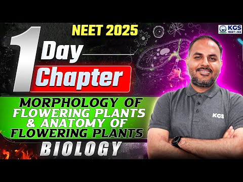 NEET 2025 1 Day 1 Chapter | Morphology of Flowering Plants & Anatomy of Flowering Plants | By TP Sir