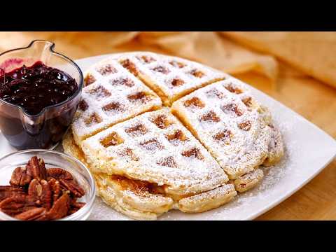 Waffle House Copycat Waffles | Blueberry Syrup