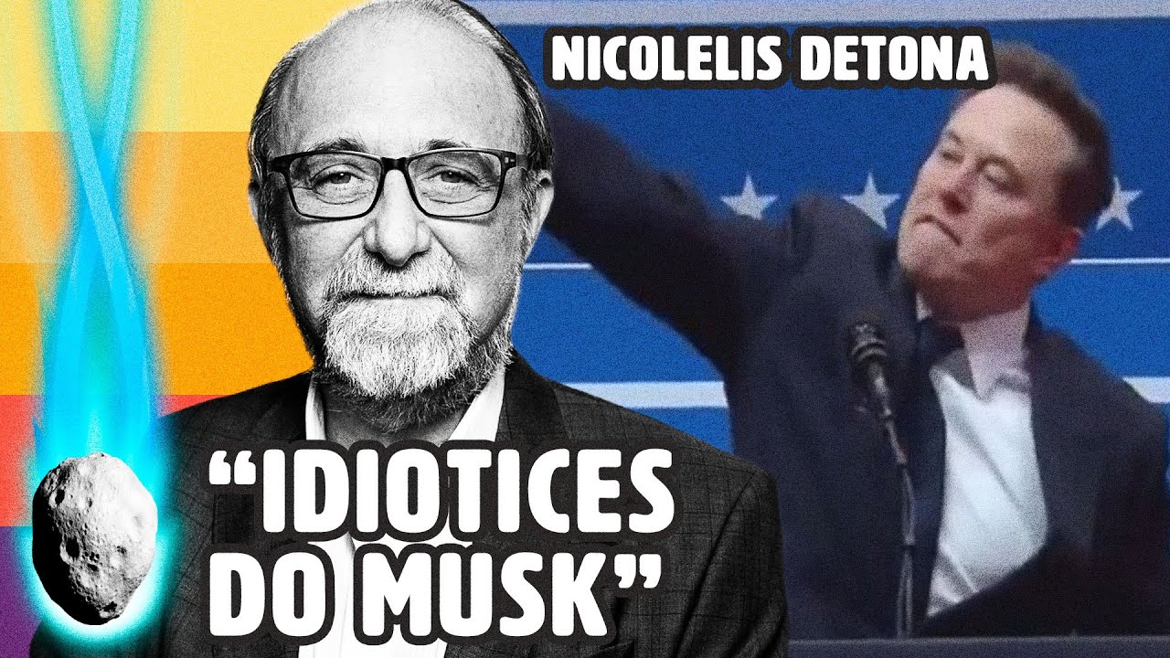 ELON MUSK É UM IDIOTA E ISSO VAI CHATEAR O SACANI, DIZ NICOLELIS | PLANTÃO