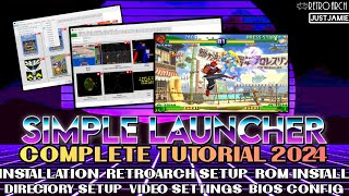 Simple Launcher Multi-Emulator Full Setup Guide #simplelauncher #retroarch #emulator
