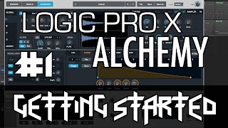 Video thumbnail for Logic Pro X - Alchemy Tutorial - PART 1 - Getting Started, Simple Controls, Browser by MusicTechHelpGuy