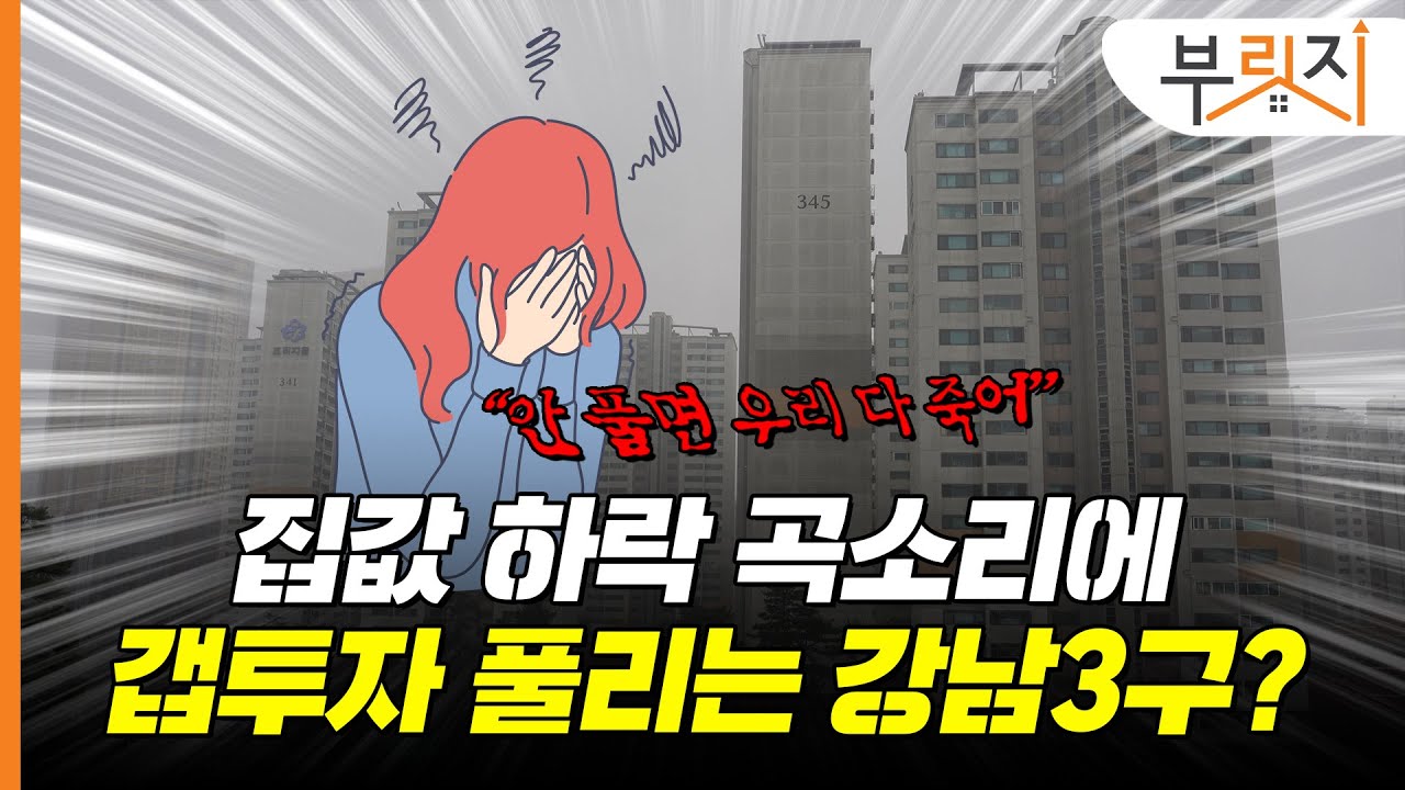 [부릿지GO]"안 풀면 우리 다 죽어!" 집값 폭락 곡소리에 '강남3구' 갭투자 풀려는 정부?!