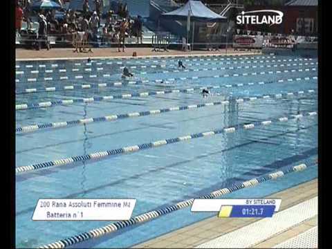 Serie 5 dei 200 Rana  Assoluti Femmine Master - 13 Memorial Andrea Bettiol