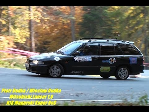 Dudka Piotr Dudka Wiesław Mitsubishi Lancer 1.6 on board KJS Magurski Super OeS 13 10 2013