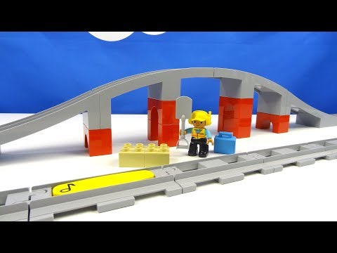 Конструктор LEGO Duplo «Железнодорожный мост» 10872 / 26 деталей