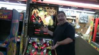 preview picture of video '#312 Gottlieb CUE BALL WIZARD Pinball Machine & TODD TUCKEY Returns!  TNT Amusements'