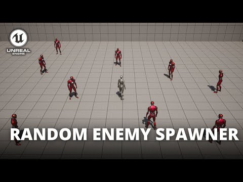 How to Make a Random Enemy Spawner in Unreal Engine 5