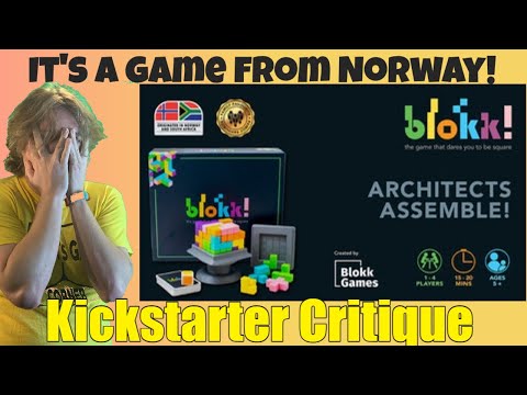 Blokk! The 3D board game - Kickstarter Critique