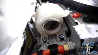 2010-2015 Toyota Prius HV Battery fan cleaning