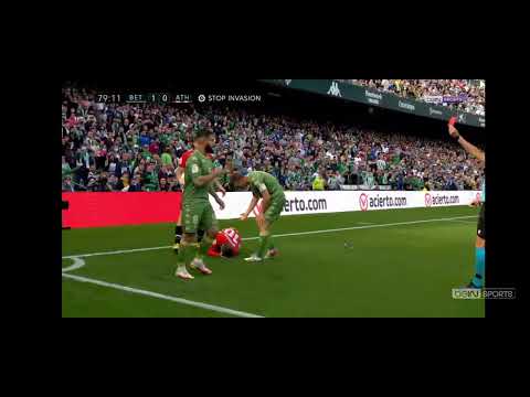 le pétage de plomb de Nabil Fekir contre l'Atlético bilbao