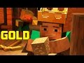 ♫"Gold" An Animated Minecraft Parody Song of Rude by Magic (Music Video)