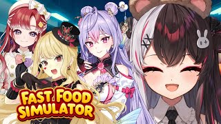 【 Fast Food Simulator 】かわいい子についていったら…そこはバイト先でした【 夜見れな / にじさんじ】