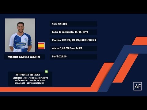 Victor García | CD Ebro | 2018/19 by Alber Fenoll