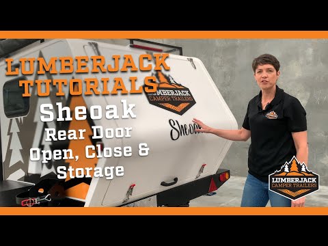 Sheoak Rear Door Open, Close & Storage Explanation