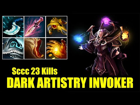 🔥 INCREDIBLE DARK ARTISTRY INVOKER - Sccc - 23 Kills - Dota 2 Pro Game Highlights