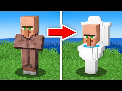 😱 ЗАЧЕМ Я Переделал КАЖДОГО Моба в СКИБИДИ?! САМЫЙ *БЕЗУМНЫЙ* Майнкрафт ! Minecraft