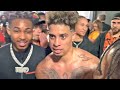 AUSTIN MCBROOM CELEBRATES KO WIN OVER BRYCE HALL