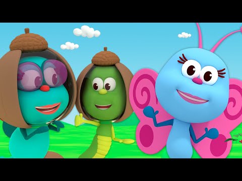 La Farfallina Vola e Altre Canzoni Divertenti Degli Insetti! | Piccoli insetti - Bichikids