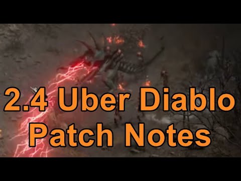 D2R 2.4 Patch Notes: Uber Diablo (DClone)