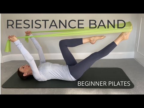 20 min PILATES with the RESISTANCE BAND || SUITABLE FOR BEGINNERS