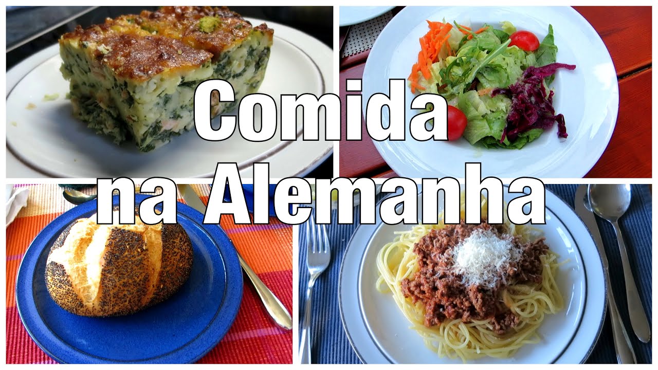 O que um alemão come no dia a dia | Comida alemã 🇩🇪