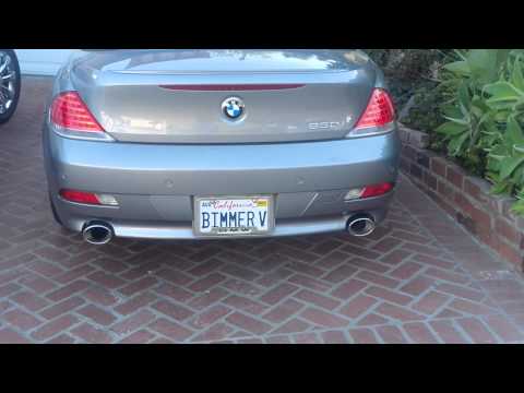 2007 BMW 650i Magnaflow full catback exhaust