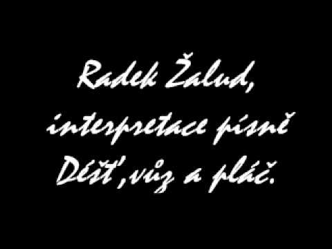 Déšť vůz a pláč