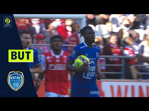 But Mama Samba BALDÉ (41' - ESTAC) STADE DE REIMS - ESTAC TROYES (1-2) 21/22