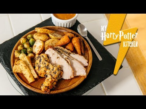 Hogwarts Christmas Dinner | Traditional Christmas Dinner Recipe | My Harry Potter Kitchen (Ep. 56)