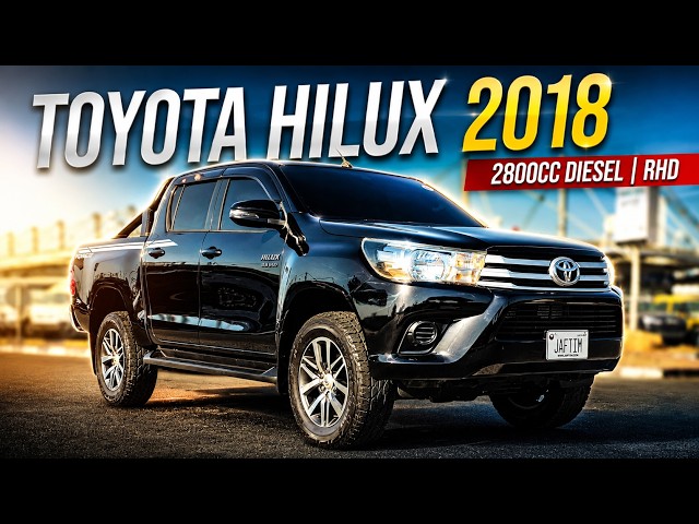 Toyota Hilux 2018 | 2.8L DIESEL | AT | RHD | SPORTS BAR | DOWNHILL ASSIST | CRUISE CONTROL video