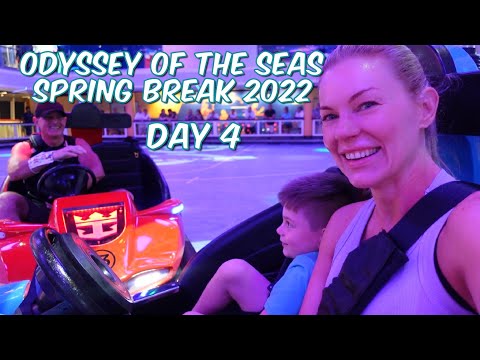 Odyssey of the Seas Spring Break 2022 | Day 4 | An Unexpected Sea Day