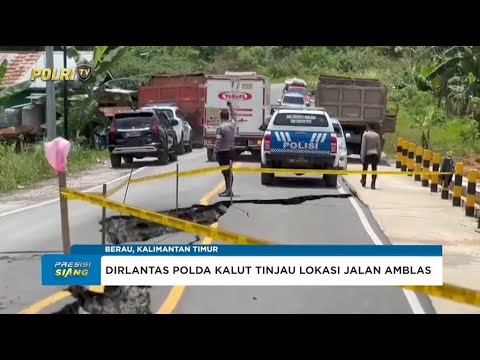 LAPORAN SITUASI ARUS LALU LINTAS BULUNGAN - BERAU PASCA AMBLAS DI KM 14 BERAU